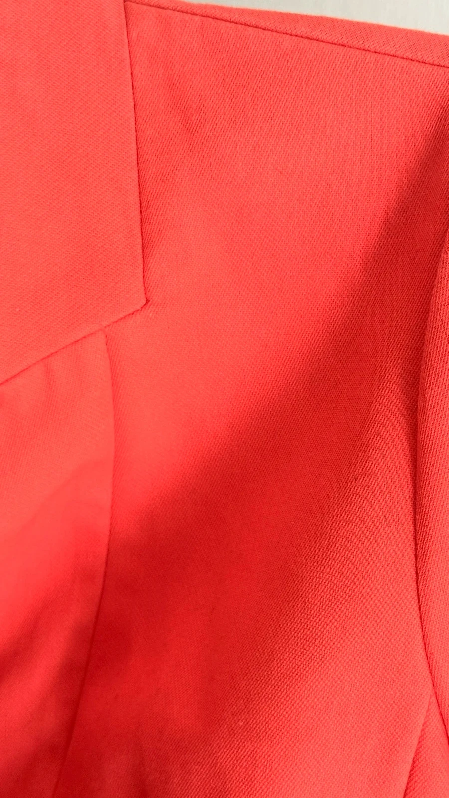 Mooie Korte Rode / Oranje Koraal Blazer 'Zara Basic' • L • TNC35 – photo 5